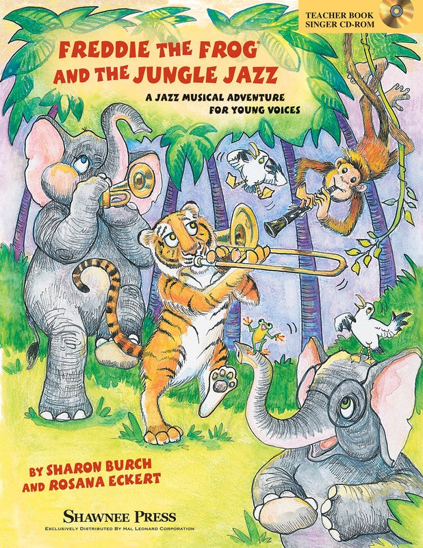Freddie The Frog And Jungle Jazz Performance/Accompaniment Cd