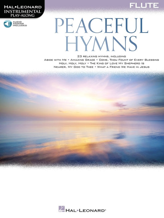 Peaceful Hymns For Flute Play Along Book/Ola