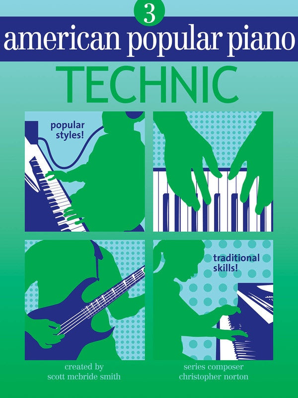 American Popular Piano Technic Level 3 Book