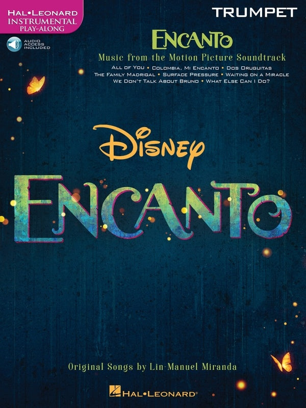 Encanto For Trumpet - Movie Soundtrack Play Along Book/Ola