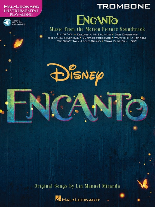 Encanto For Trombone Movie Soundtrack Play Along Book/Ola