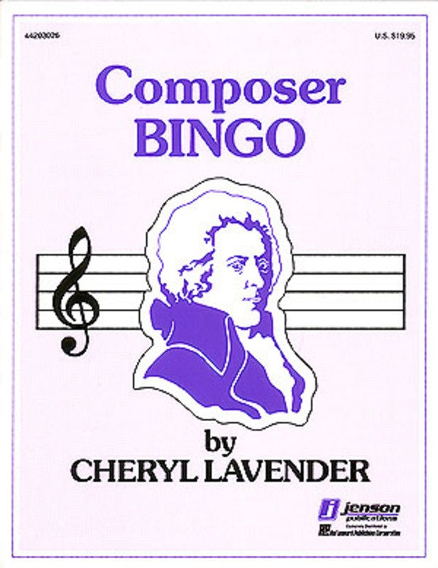 Composer Bingo Game - Flash Cards (Classroom Kit)