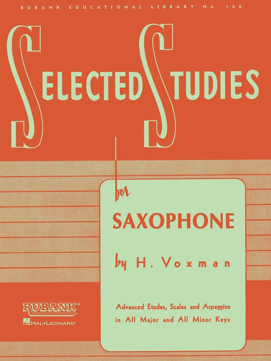 Selected Studies Saxophone