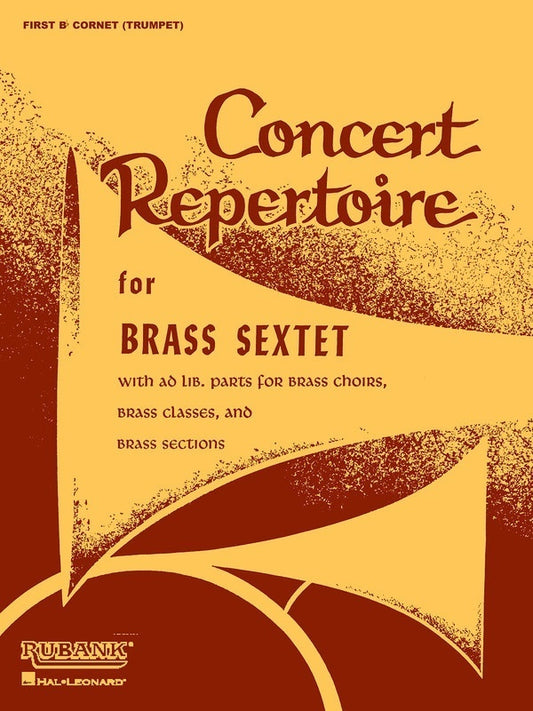 Concert Repertoire Brass Sxt 2Nd Cnt