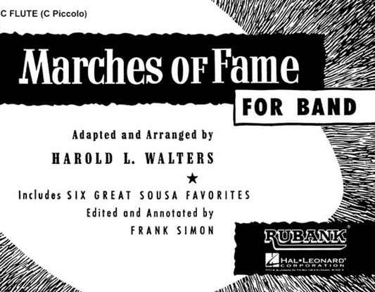 Marches Of Fame For Band Bari Tc