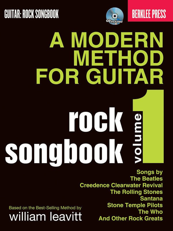 A Modern Method for Guitar Rock Songbook - Music2u