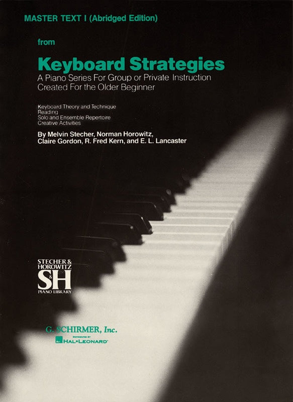 Keyboard Strategies Master Text 1 Abridged Edition