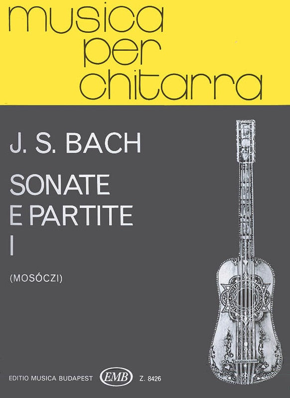 Sonate And Partite Sonatas Partitas Vol 1 Gtr