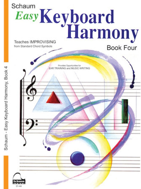 Schaum Easy Keyboard Harmony Book 4