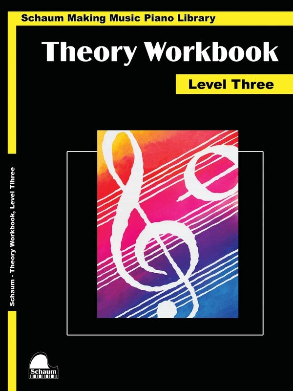 Schaum Piano Theory Workbook Level 3