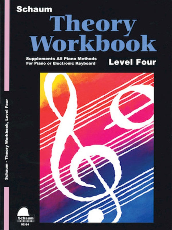 Schaum Piano Theory Workbook Level 4