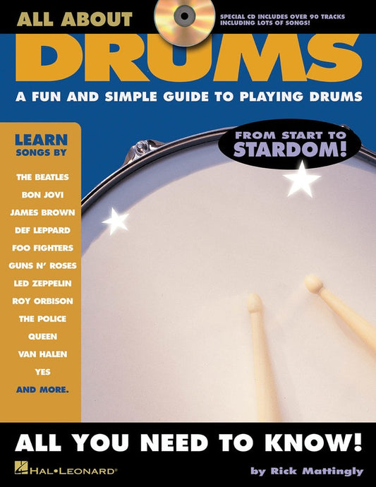All About Drums Bk/Cd