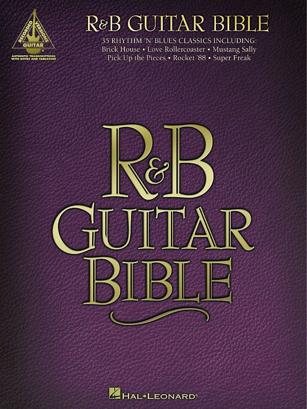 R&B Guitar Bible Tab Book