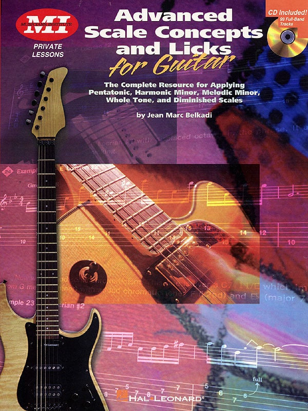 Advanced Scale Concepts Mi Bk/Cd Gtr