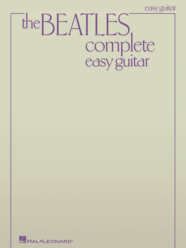 The Beatles Complete - Easy Guitar - Music2u