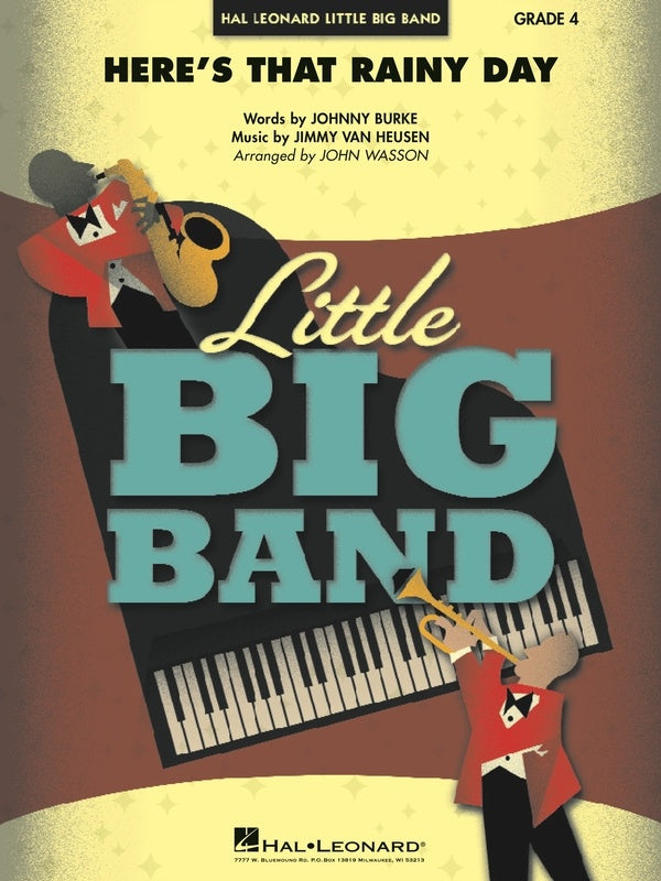 Here's That Rainy Day - Little Big Band Score/Parts Book