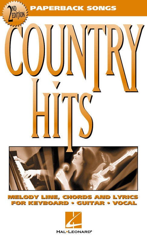 Country Hits Paperback Songs 2Nd Edition