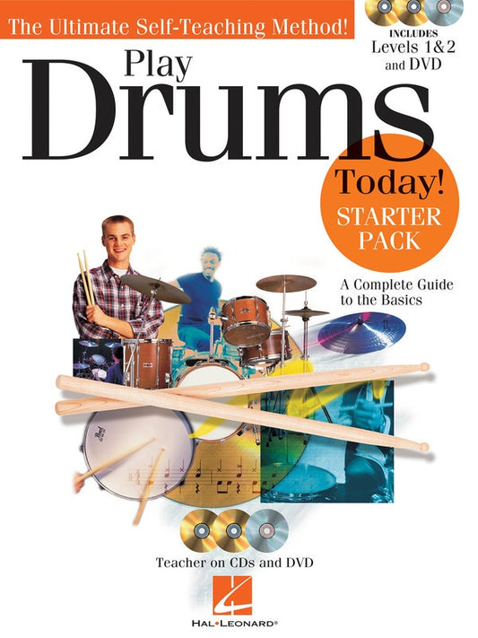Play Drums Today Starter Pack Bk/Cd/Dvd