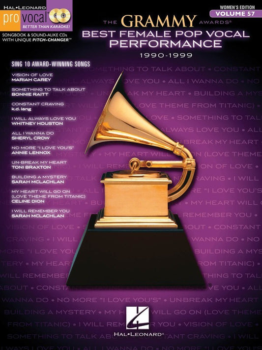 The Grammy Awards Best Female Pop Vocal Performance - Music2u