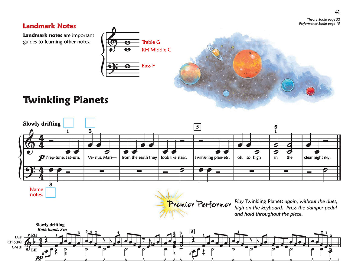 Alfred's Premier Piano Course Lesson 1A Book