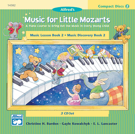 Alfred‚Äö√Ñ√∂‚àö√ë‚àö‚àÇ‚Äö√†√∂‚àö√´‚Äö√†√∂¬¨‚Ä¢s Music for Little Mozarts- Lesson/Discovery 2 Cd Set (For Book 2)