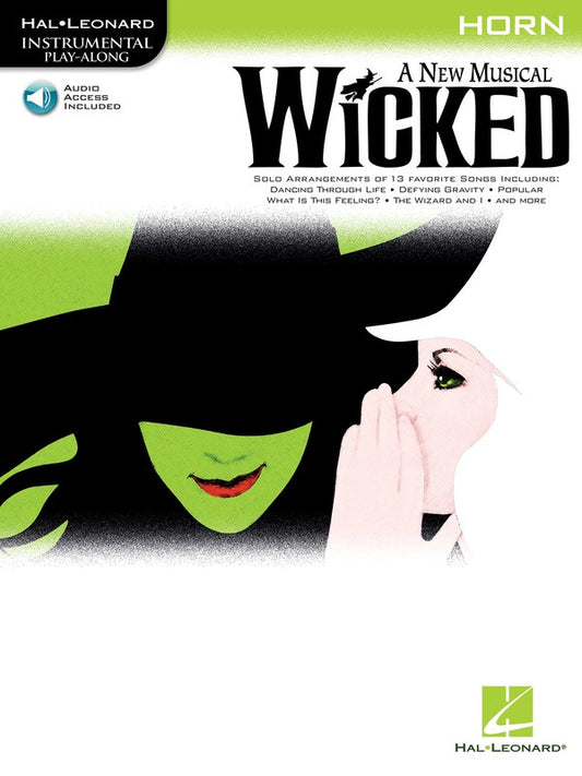 Wicked A New Musical Horn Play Along Book/Ola