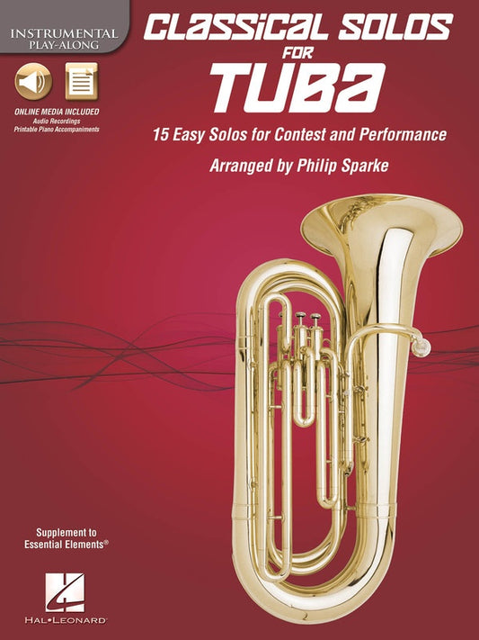 Classical Solos For Tuba BC Play Along Book/Olm