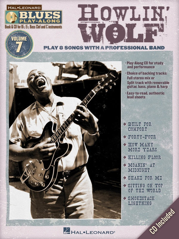 Howlin Wolf Blues Play Along V7 Bk/Cd