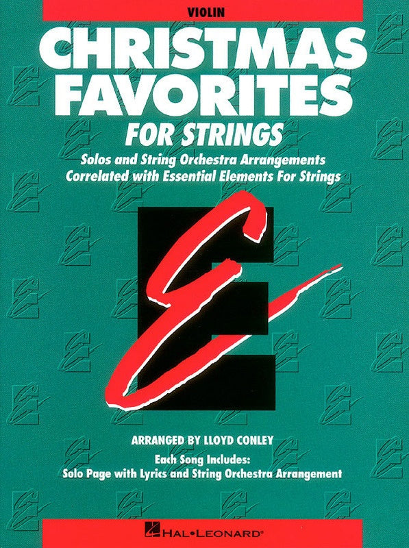 Essential Elements: Christmas Favorites For Strings - Violin Book