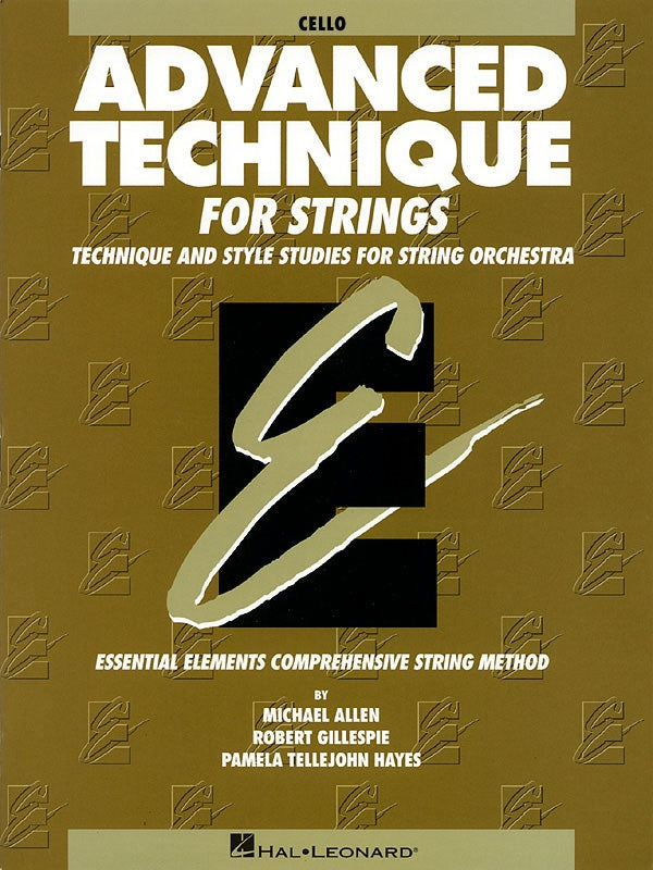 Advanced Technique For Strings Cello Book