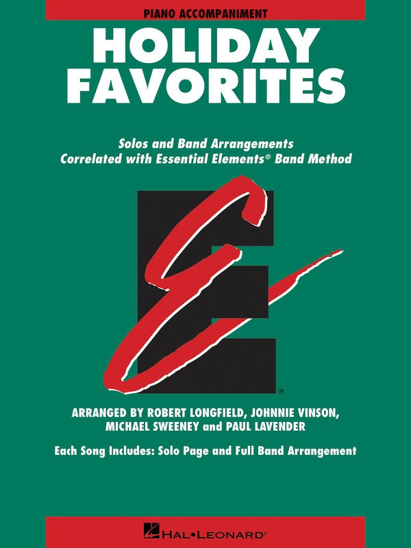 Essential Elements - Holiday Favorites Piano Accompaniment