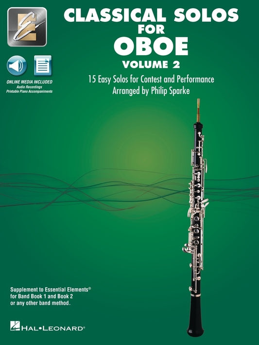 Classical Solos For Oboe Volume 2 Book/Olm