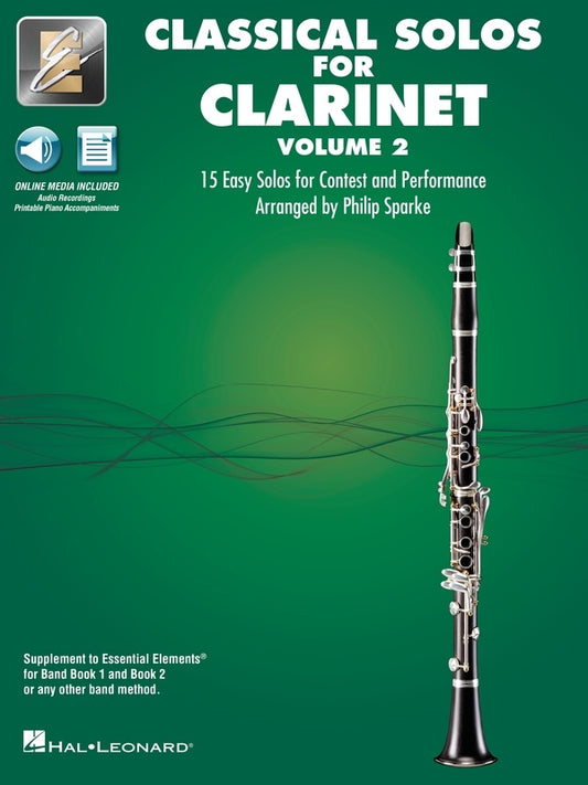 Classical Solos For Clarinet Volume 2 Book/Olm