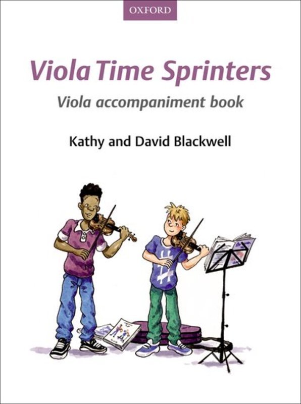 Viola Time Sprinters - 中提琴伴奏谱