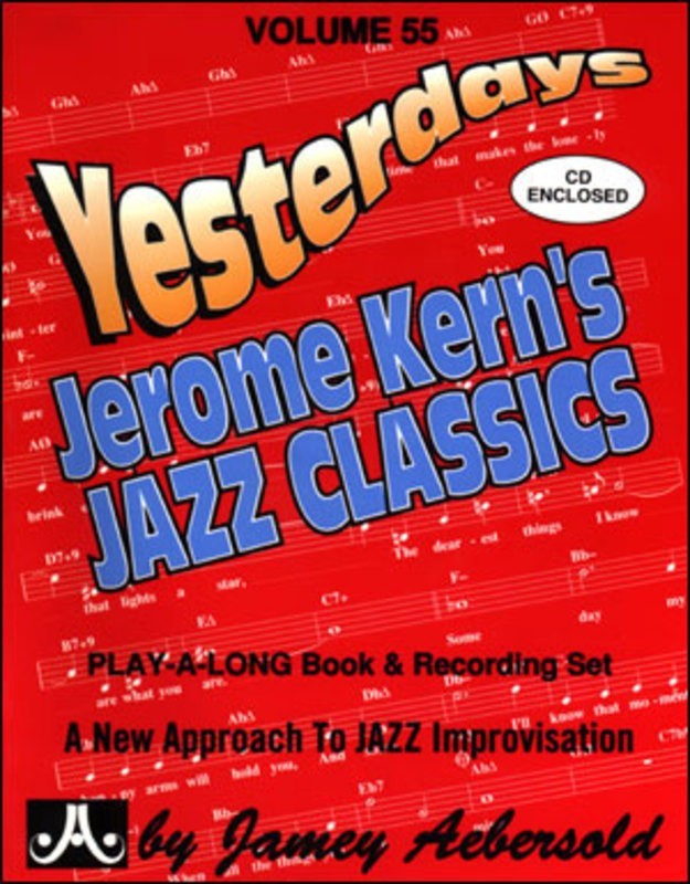 Yesterdays Jerome Kern Classics Bk/Cd No 55
