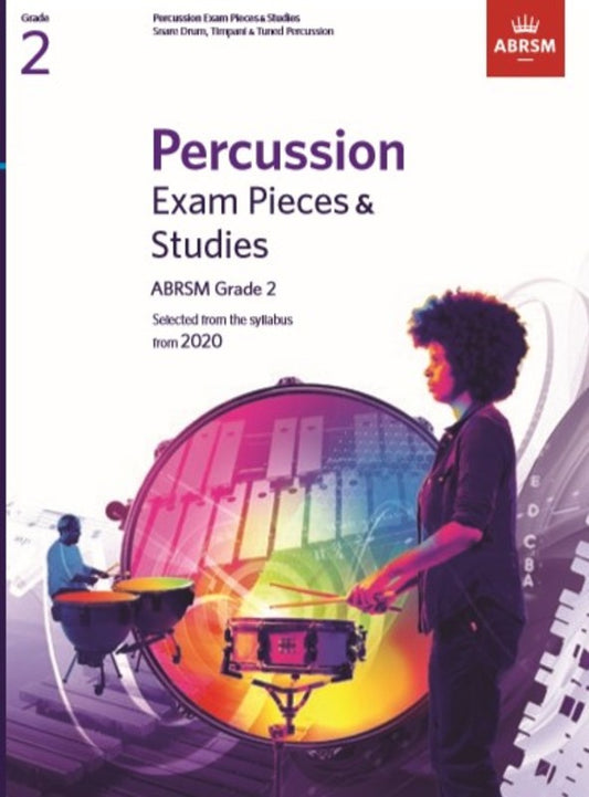 Percussion Exam Pieces & Studies Grade 2 - Music2u