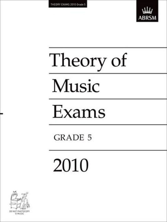 ABRSM Theory Of Music Paper Grade 5 Book 2010