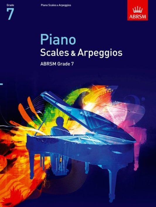 ABRSM Piano Scales And Arpeggios Grade 7 From 2009 Book