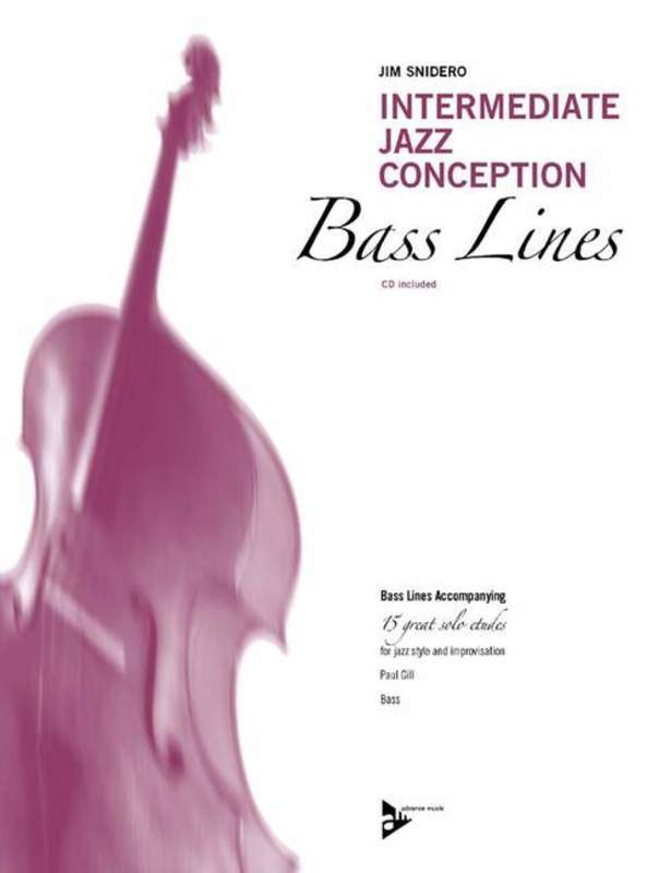 Intermediate Jazz Conception Bass Lines Bk/Ola