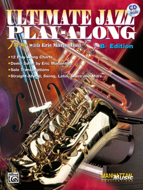 Ultimate Jazz Playalong B Flat Edition Bk/Cd