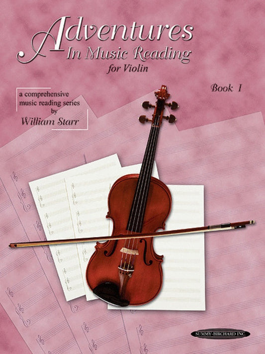 Adventures In Music Reading For Violin Bk 1