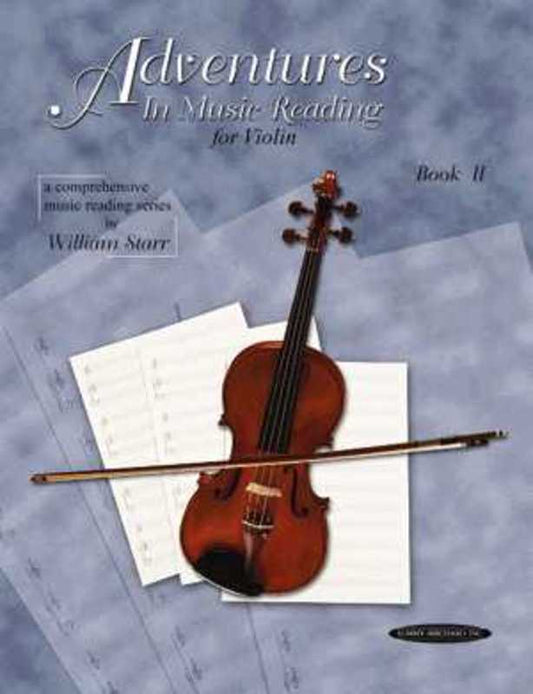 Adventures In Music Reading For Violin Bk 2