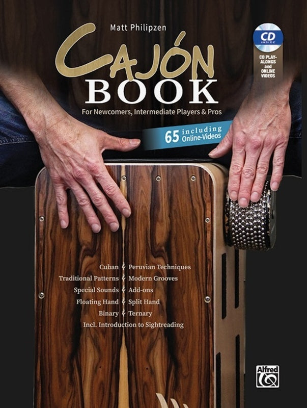 Cajon Book Bk/Cd/Olv