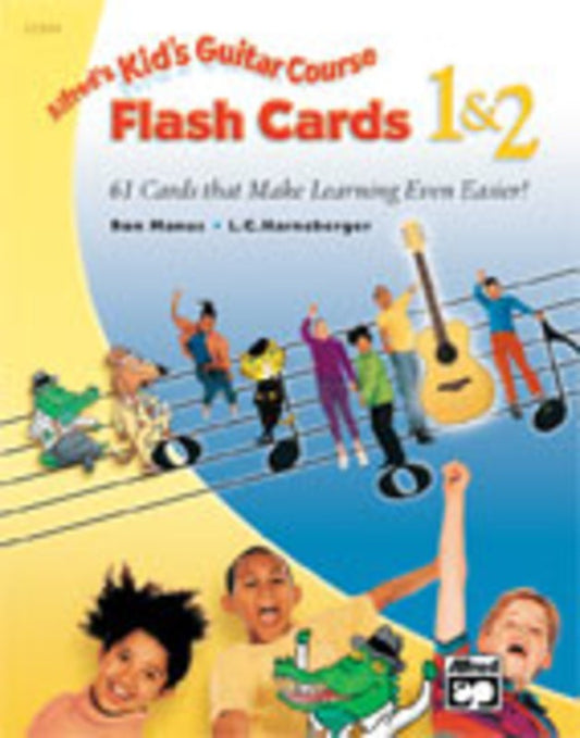 Alfred's Kid's Guitar Course Flash Cards 1 & 2 - Music2u