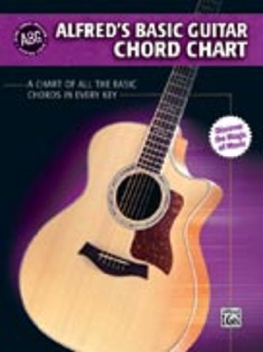 Alfred's Basic Guitar Chord Chart - Music2u
