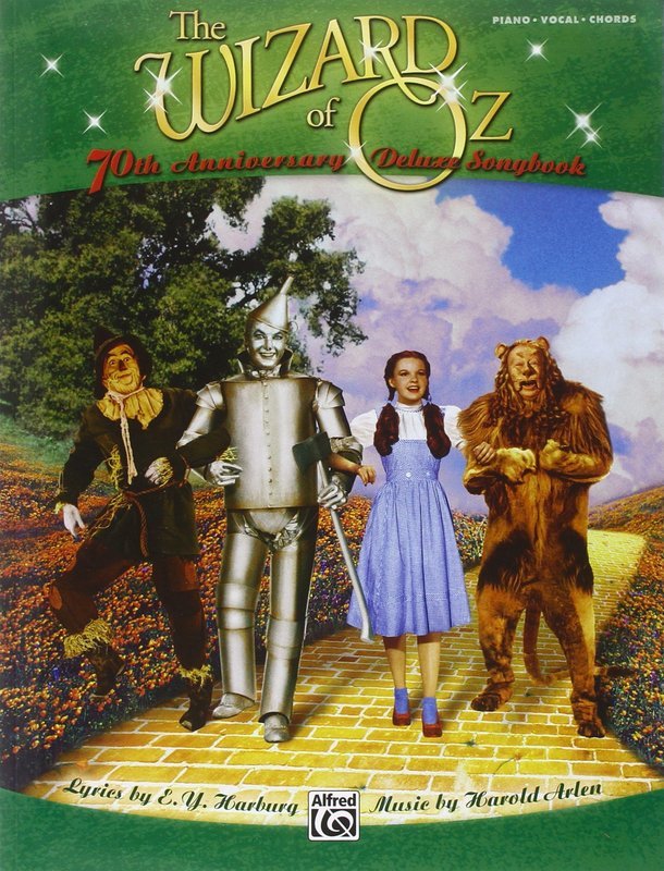 Wizard Of Oz 70Th Anniversary Deluxe Songbook PVG
