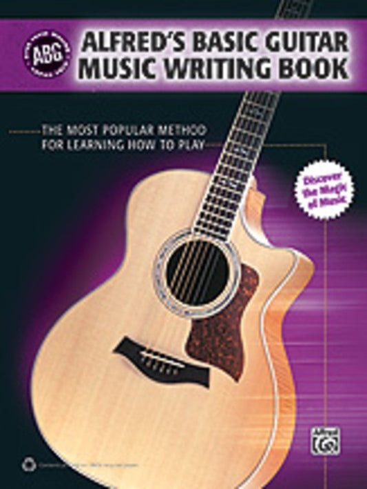 Alfred's Basic Guitar Music Writing Book - Music2u