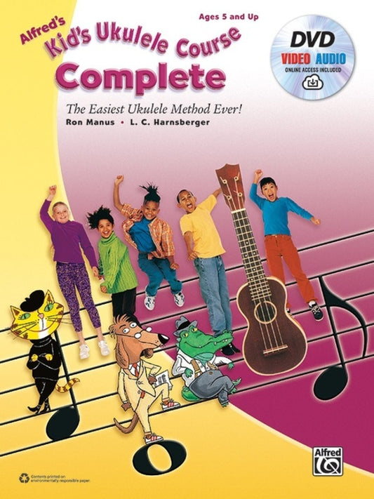 Alfred's Kid's Ukulele Course Complete - Music2u
