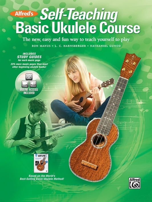 Alfred's Self-Teaching Basic Ukulele Course - Music2u