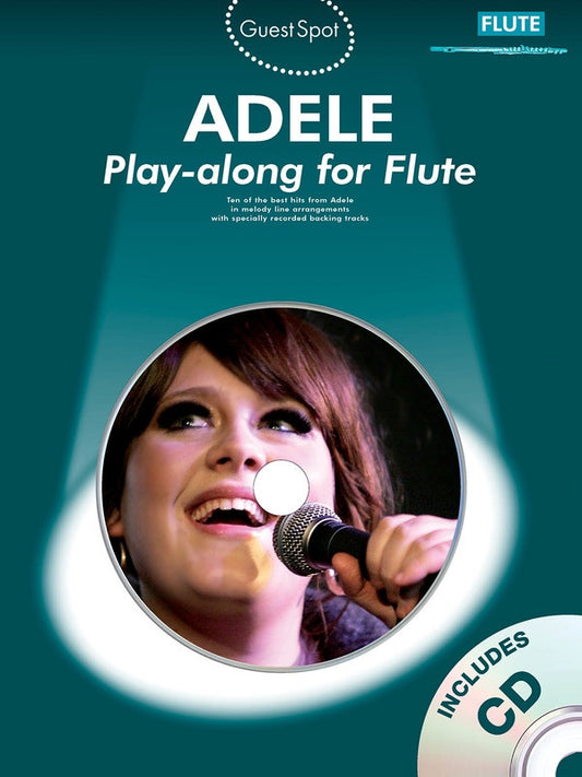 Guest Spot - Adele Flute Play Along Book/Cd